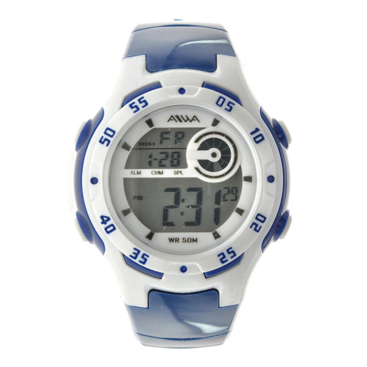 art. 10314 004AZ - AIWA Time - Reloj Digital Crono Alarma, Dama, AIWA Time, Sumergible 5 ATM