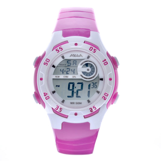 art. 10314 004FS - AIWA - Reloj Digital Crono Alarma, Dama, AIWA 5ATM