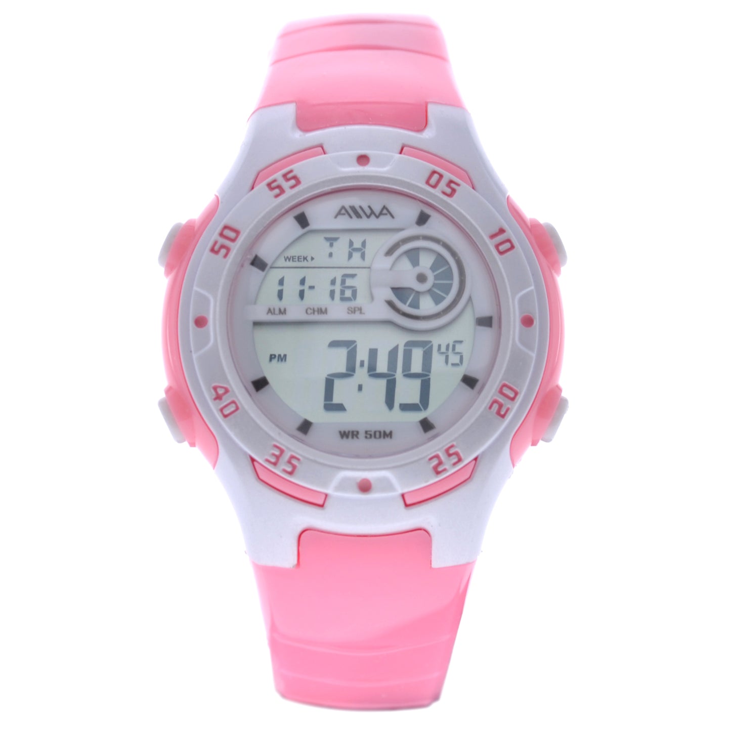art. 10314 004RS - AIWA - Reloj Digital Crono Alarma, Dama, AIWA 5ATM