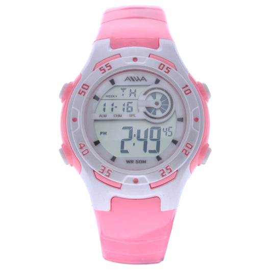 art. 10314 004RS - AIWA - Reloj Digital Crono Alarma, Dama, AIWA 5ATM