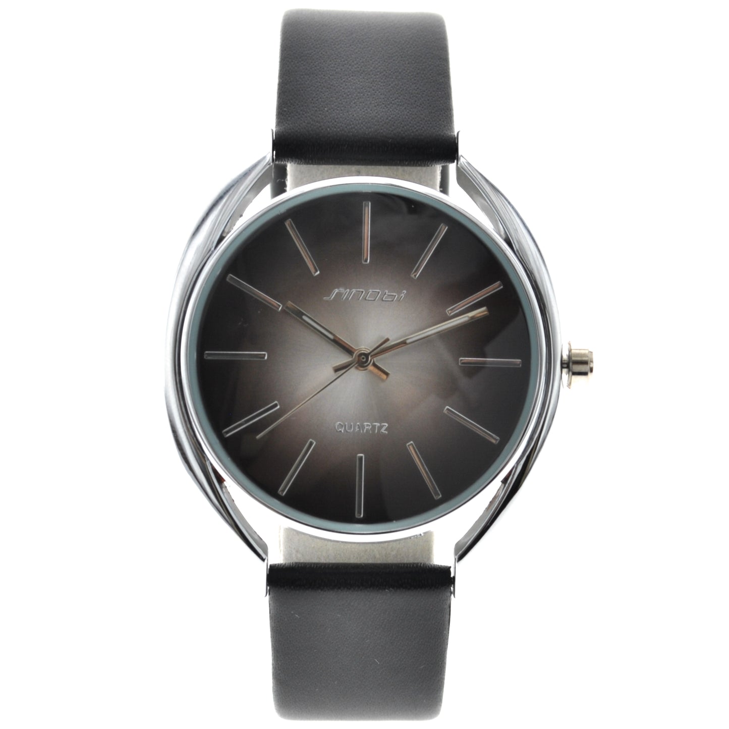 art. 0037SI 002NG- SINOBI - Reloj Analogo, Malla Cuero, Caballero