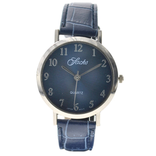 art. 1097 066AZ - SACKS - Reloj análogo, Malla cuero, Caballero