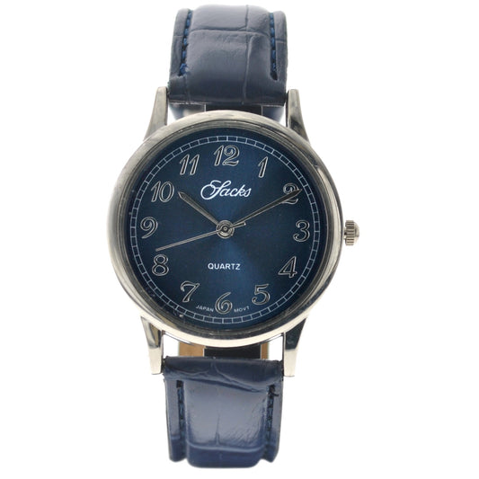 art. 1097 069AZ - SACKS - Reloj análogo, Malla cuero, Caballero