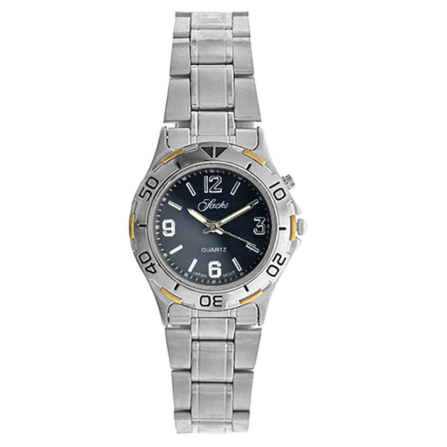 art. 1092 142AZ - SACKS - Reloj análogo, Malla Metal, Caballero