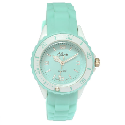 art. 1169 001VD- SACKS - Reloj análogo, Malla silicona color, Dama