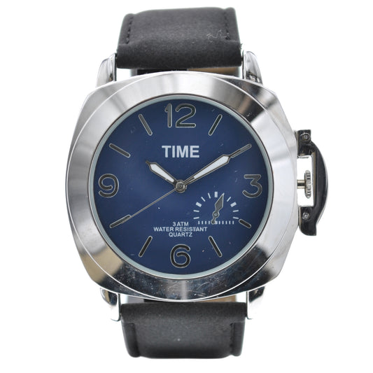 art. 1147 001MN - TIME - Reloj Analogo, Malla Cuero, Caballero