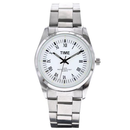 art. 1020 015BL - TIME - Reloj análogo, Malla Metal, Caballero, Sumergible