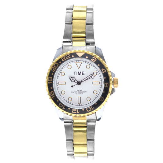 art. 1020 003BL - TIME - Reloj análogo, Malla Metal, Dama, Sumergible