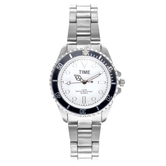 art. 1020 015BL - TIME - Reloj análogo, Malla Metal, Dama, Sumergible