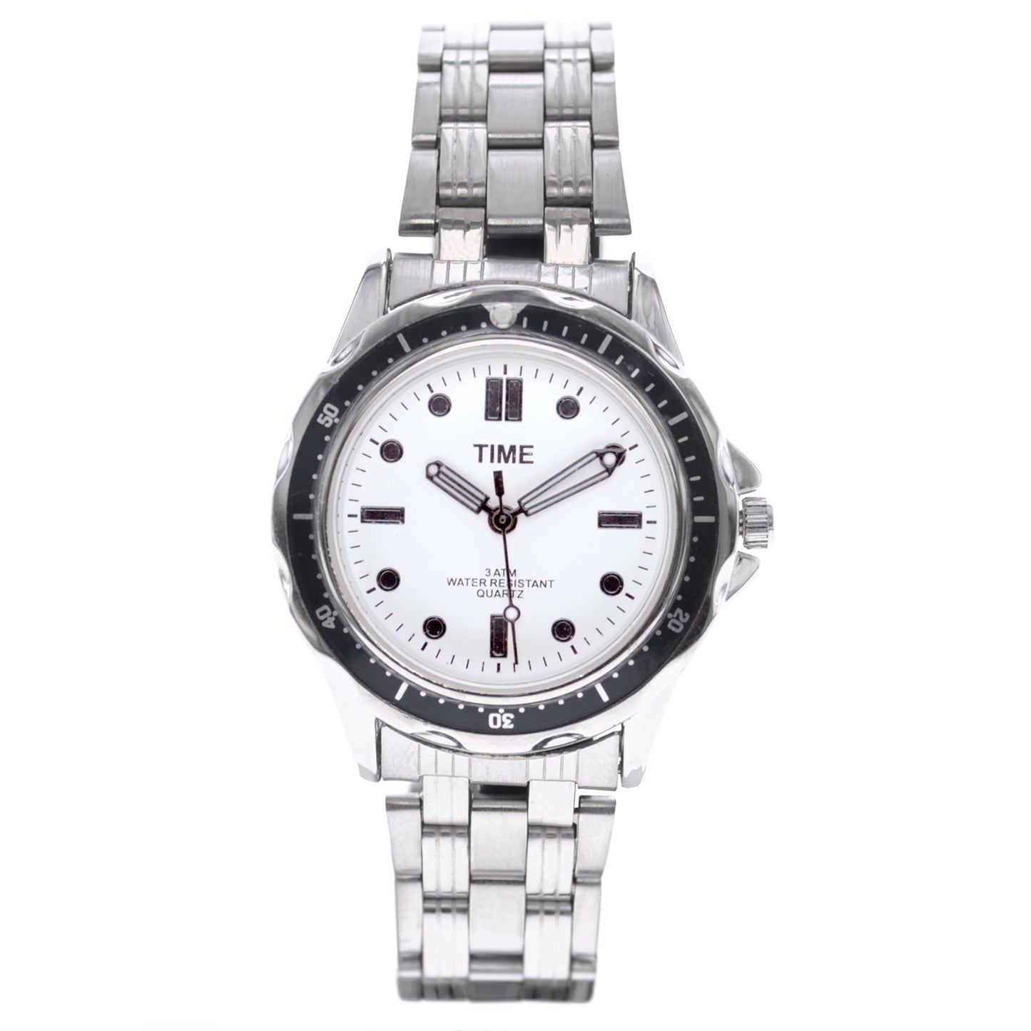 art. 1020 019BL - TIME - Reloj análogo, Malla Metal, Dama, Sumergible