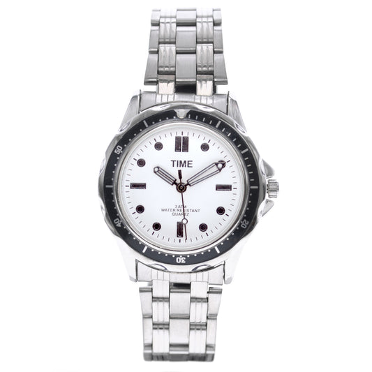 art. 1020 019BL - TIME - Reloj análogo, Malla Metal, Dama, Sumergible
