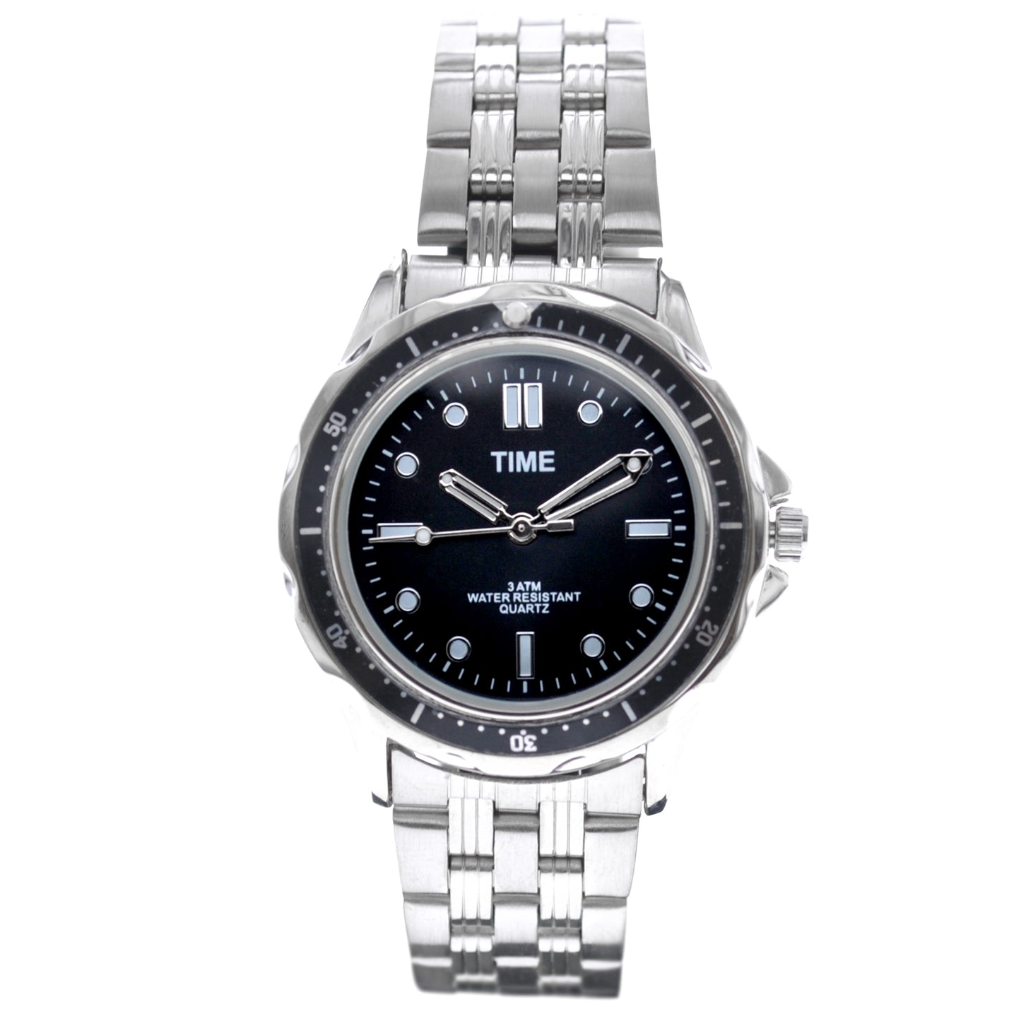 art. 1020 019NG - TIME - Reloj análogo, Malla Metal, Dama, Sumergible