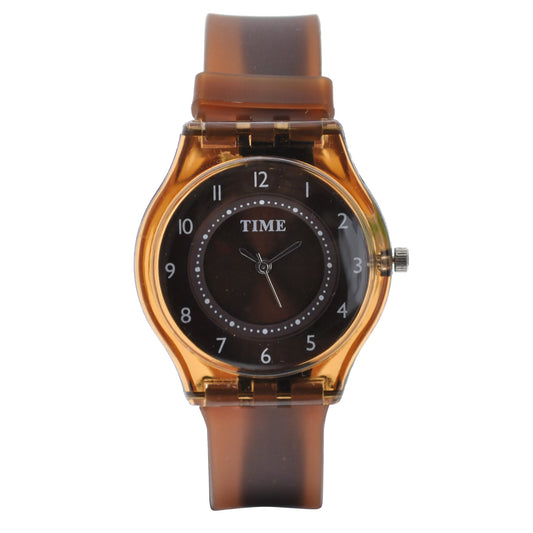 art. 1182 010MN - TIME - Reloj Tipo Swatch Silicona