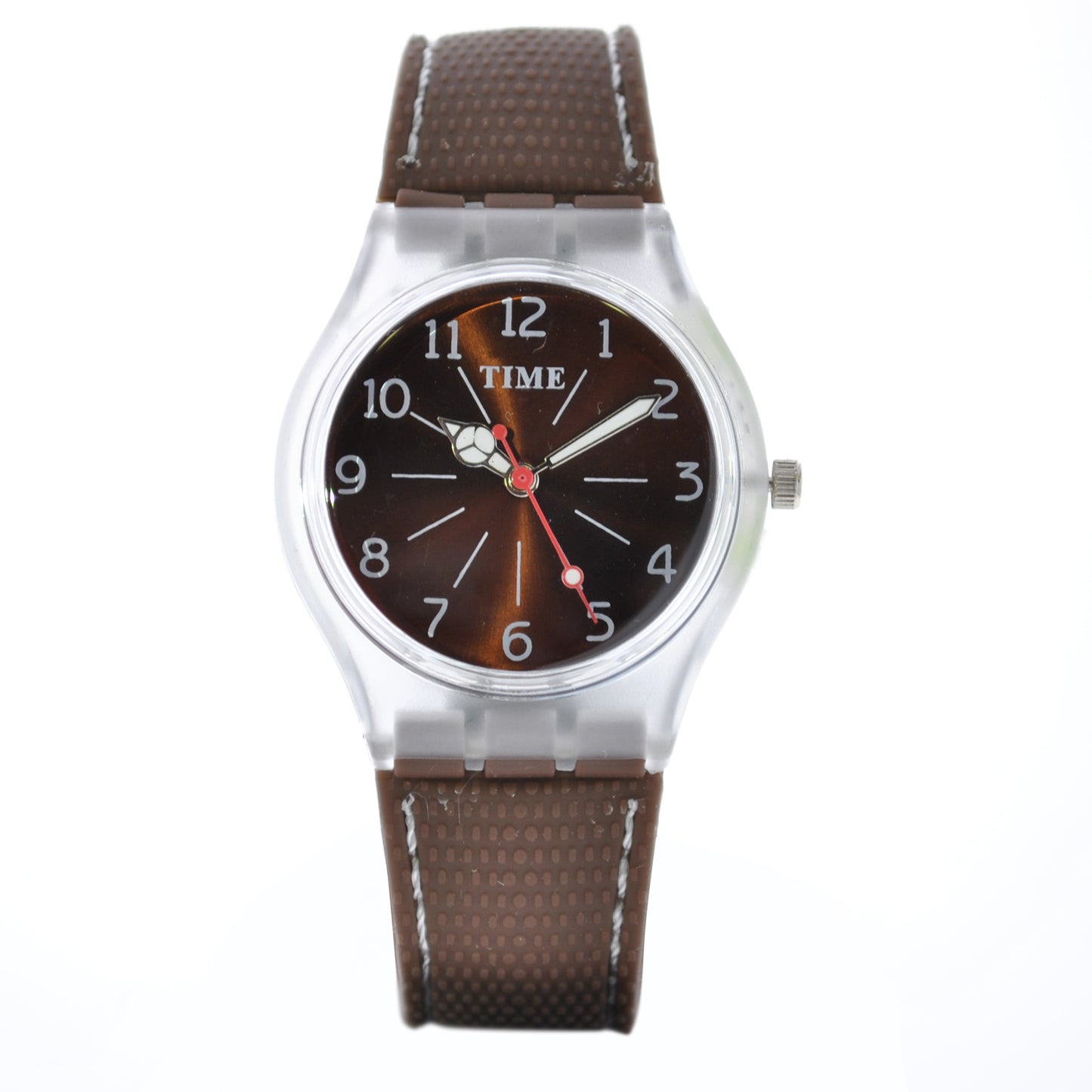 art. 1183 011MN - TIME - Reloj Analogo, Tipo Swatch Silicona