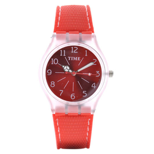 art. 1183 011RJ - TIME - Reloj Analogo, Tipo Swatch Silicona
