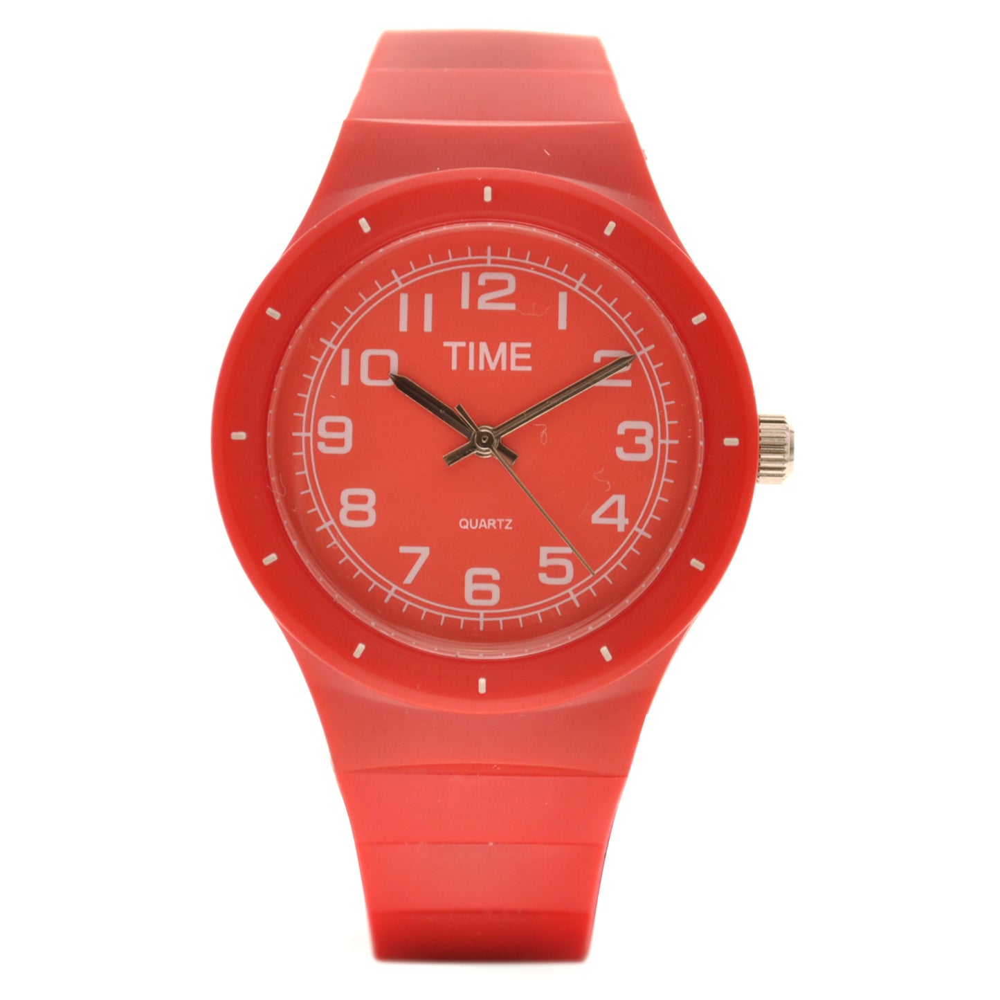 art. 1192 015RJ - TIME - Reloj Análogo Caucho, Dama, Sumergible 3 ATM