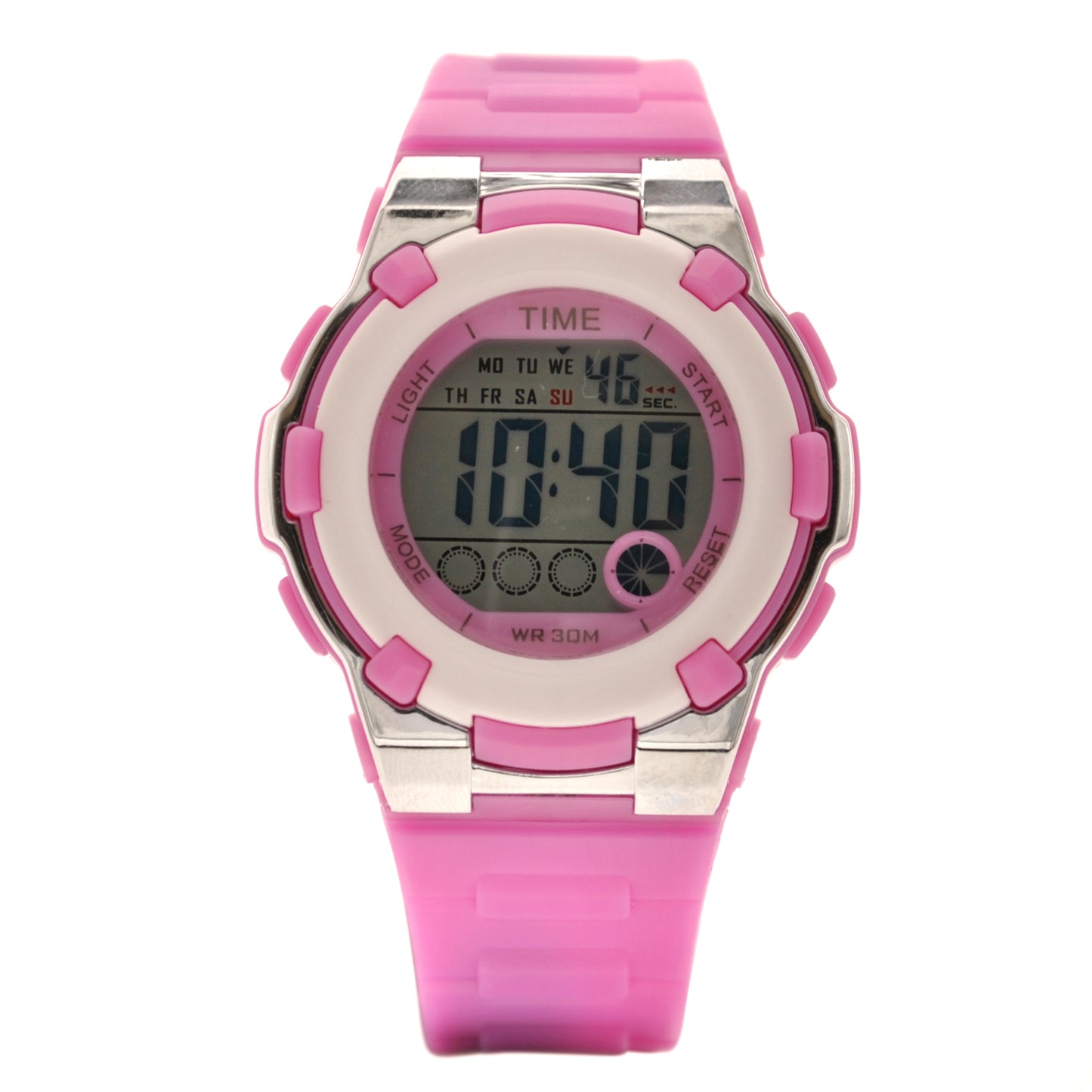 art. 1190 008LI - TIME - Reloj Digital Crono Alarma, Dama, Sumergible 3 ATM