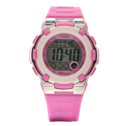 art. 1190 008LI - TIME - Reloj Digital Crono Alarma, Dama, Sumergible 3 ATM