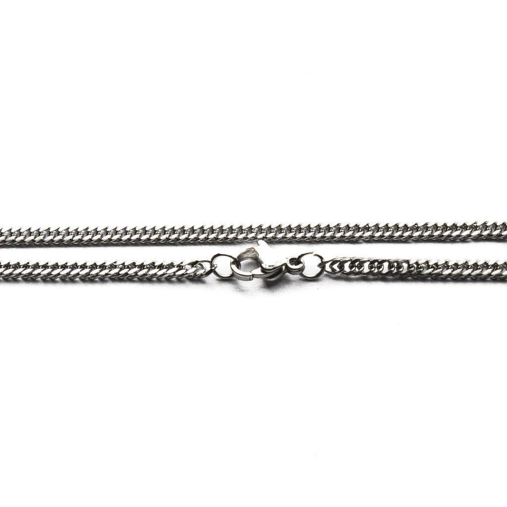 Cadena Grumet Chata De 3.5 Mm, 70 Cm De Largo / 300GR-17