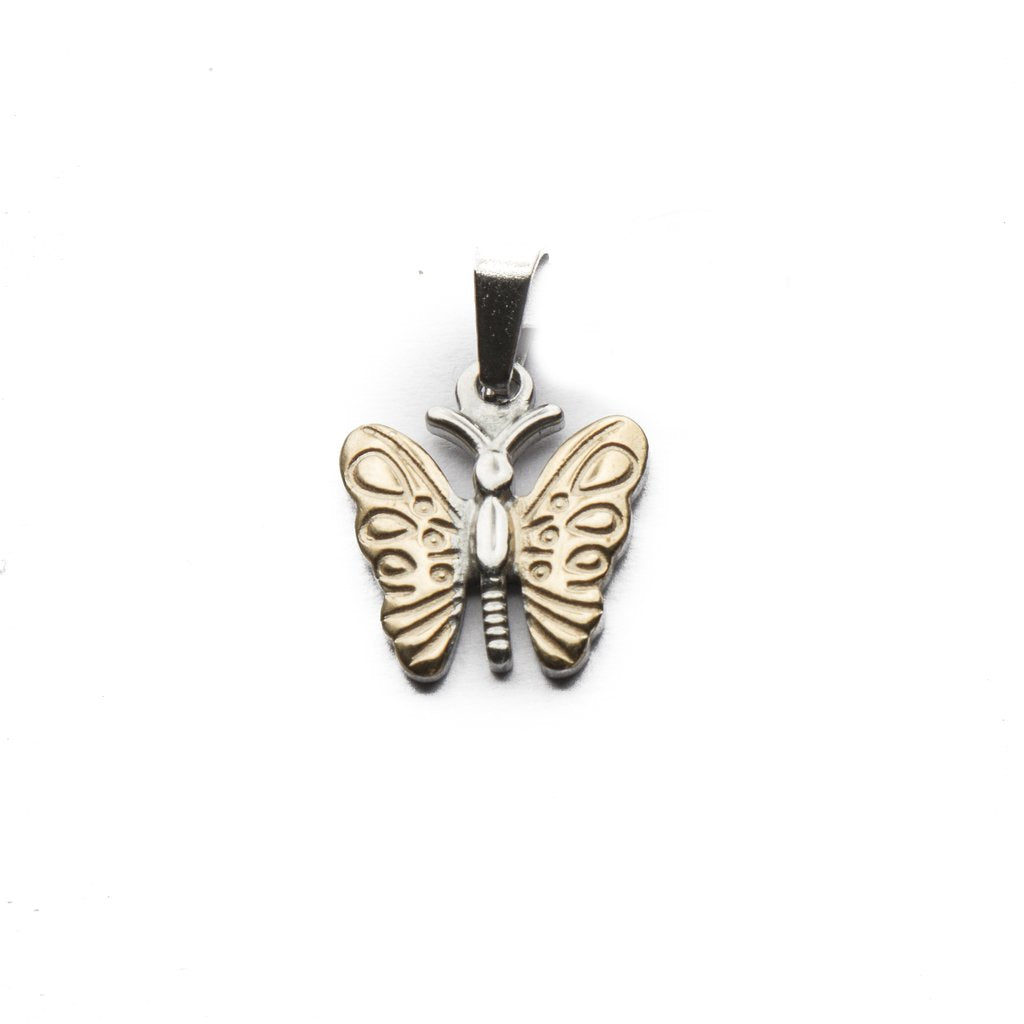 Dije Mariposa Combinada Chica / 500AM-19