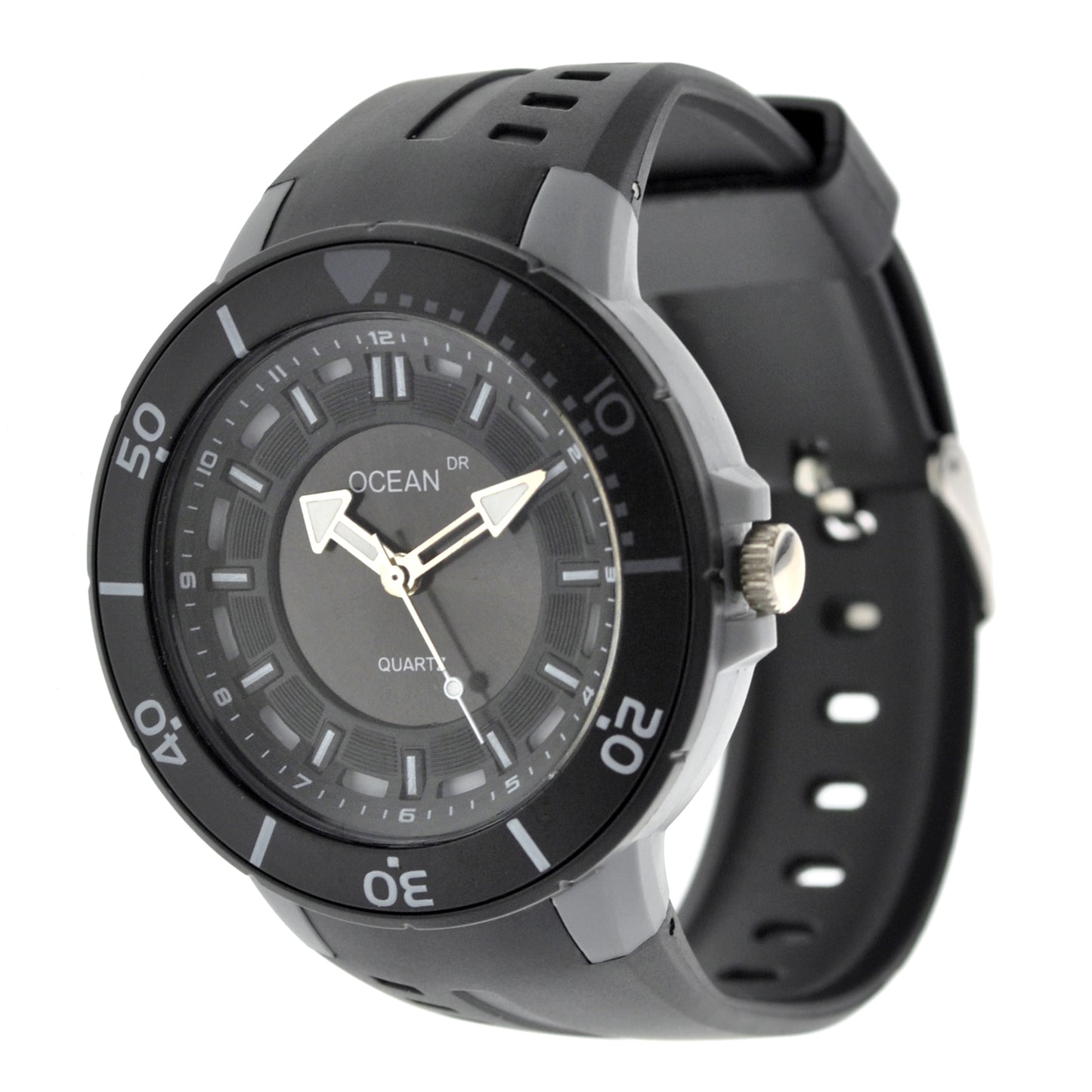 art. 1192 003GR - OCEAN DR - Reloj Análogo Caucho, Caballero,  Sumergible 3 ATM
