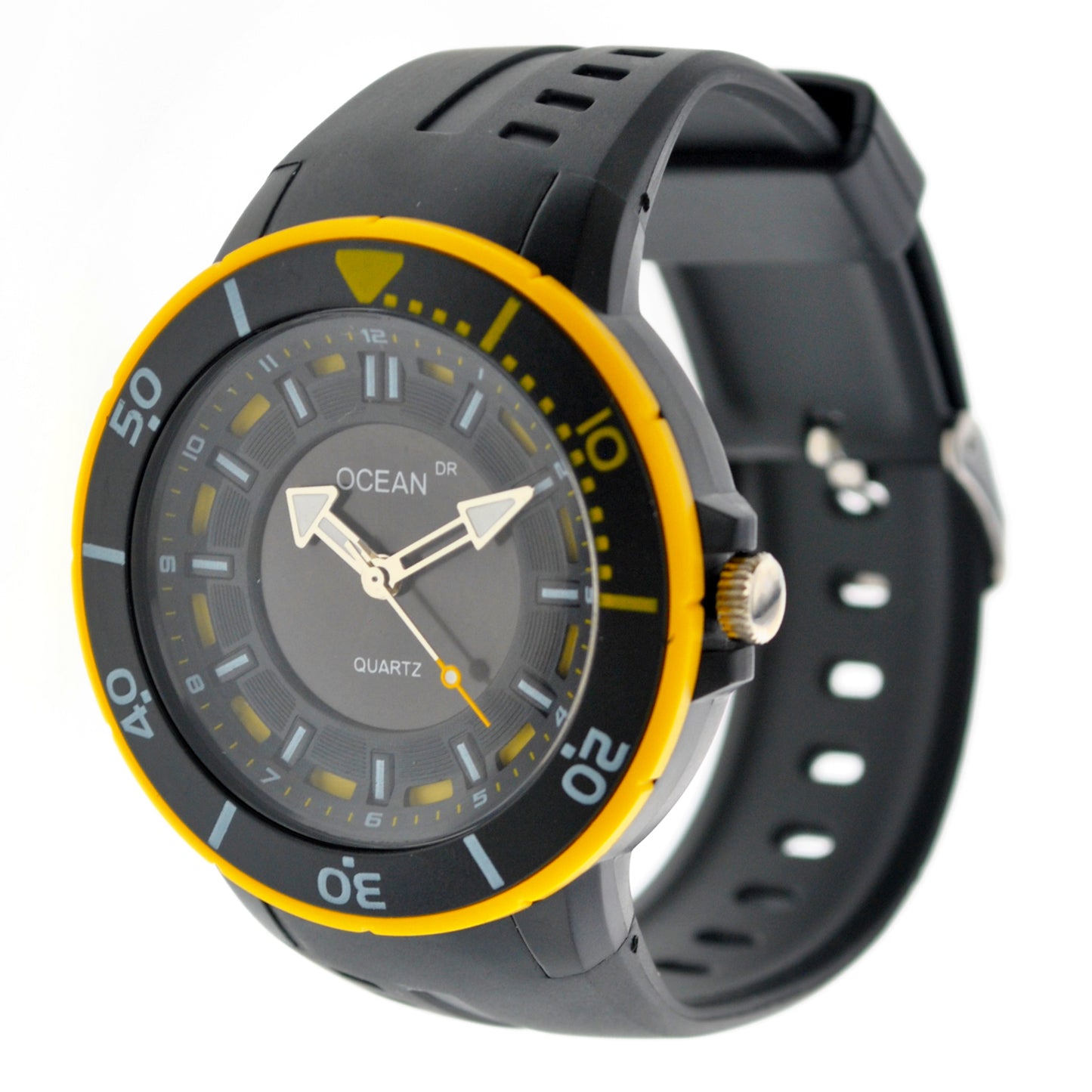 art. 1192 003AM - OCEAN DR - Reloj Análogo Caucho, Caballero, Sumergible 3 ATM