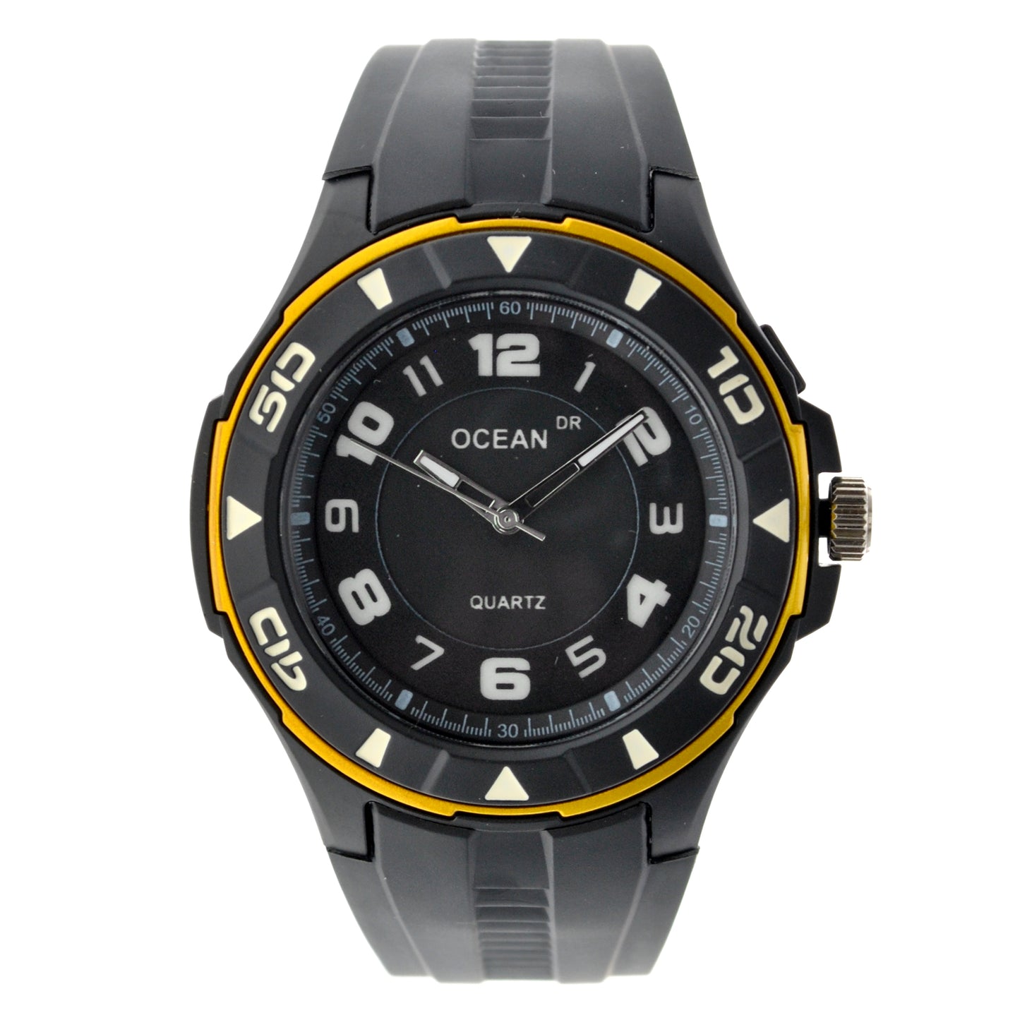 art. 1192 003AM - OCEAN DR - Reloj Análogo Caucho, Caballero, Sumergible 3 ATM