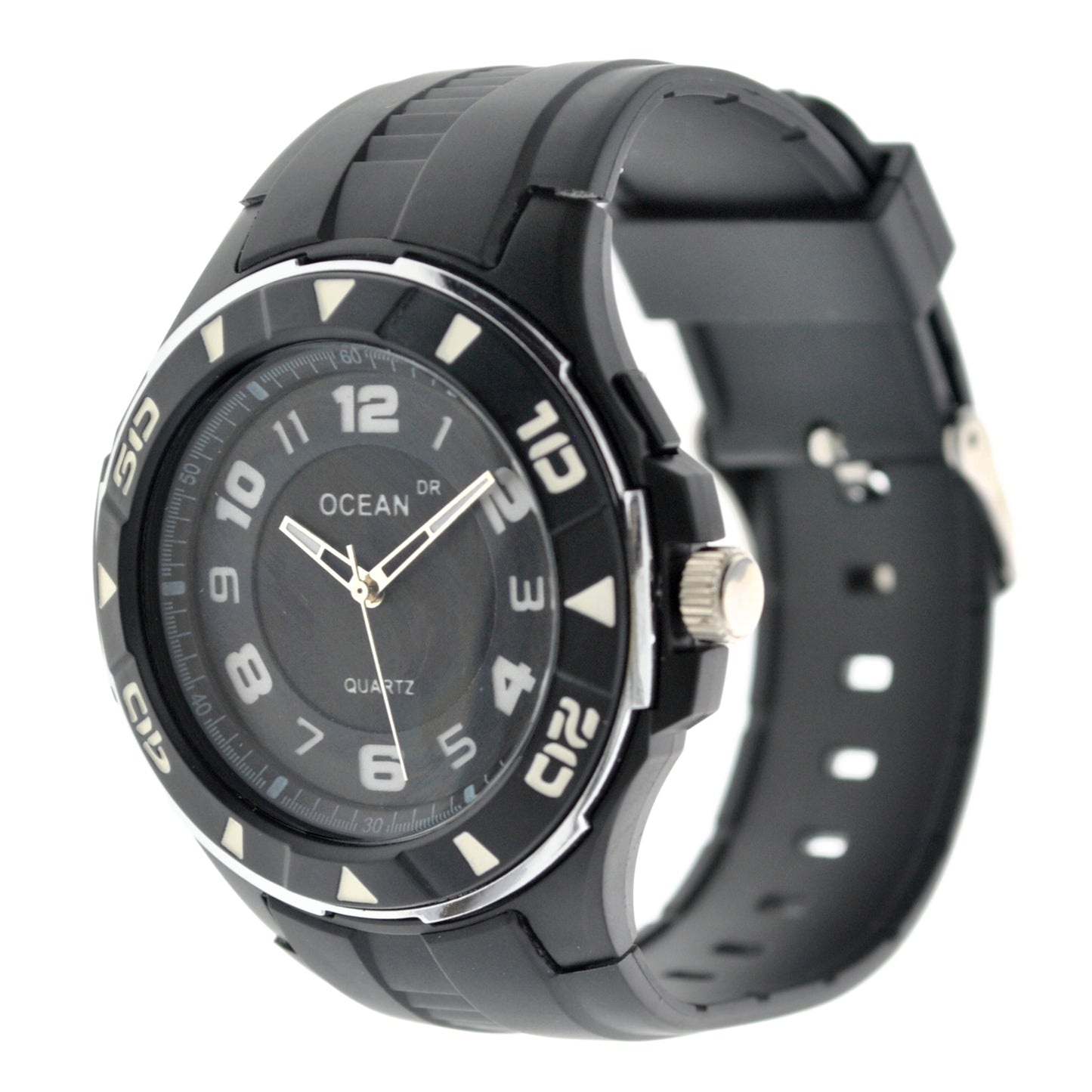 art. 1192 009GR - OCEAN DR - Reloj Análogo Caucho, Caballero, Sumergible 3 ATM