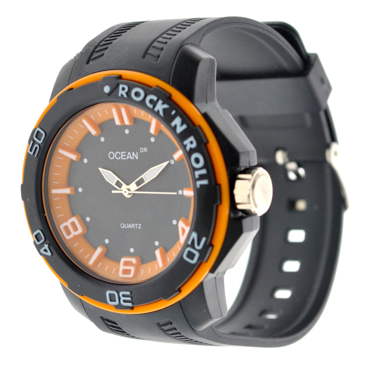 art. 1192 001NJ - OCEAN DR - Reloj Análogo Caucho, Caballero, Sumergible 3 ATM