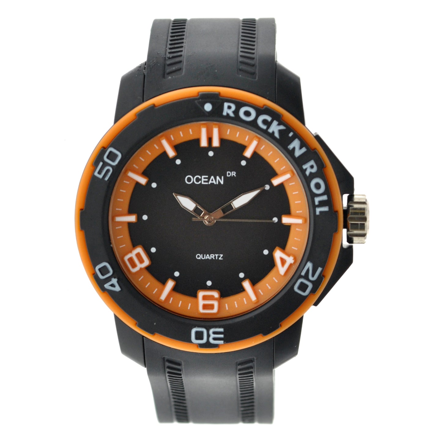 art. 1192 001NJ - OCEAN DR - Reloj Análogo Caucho, Caballero, Sumergible 3 ATM