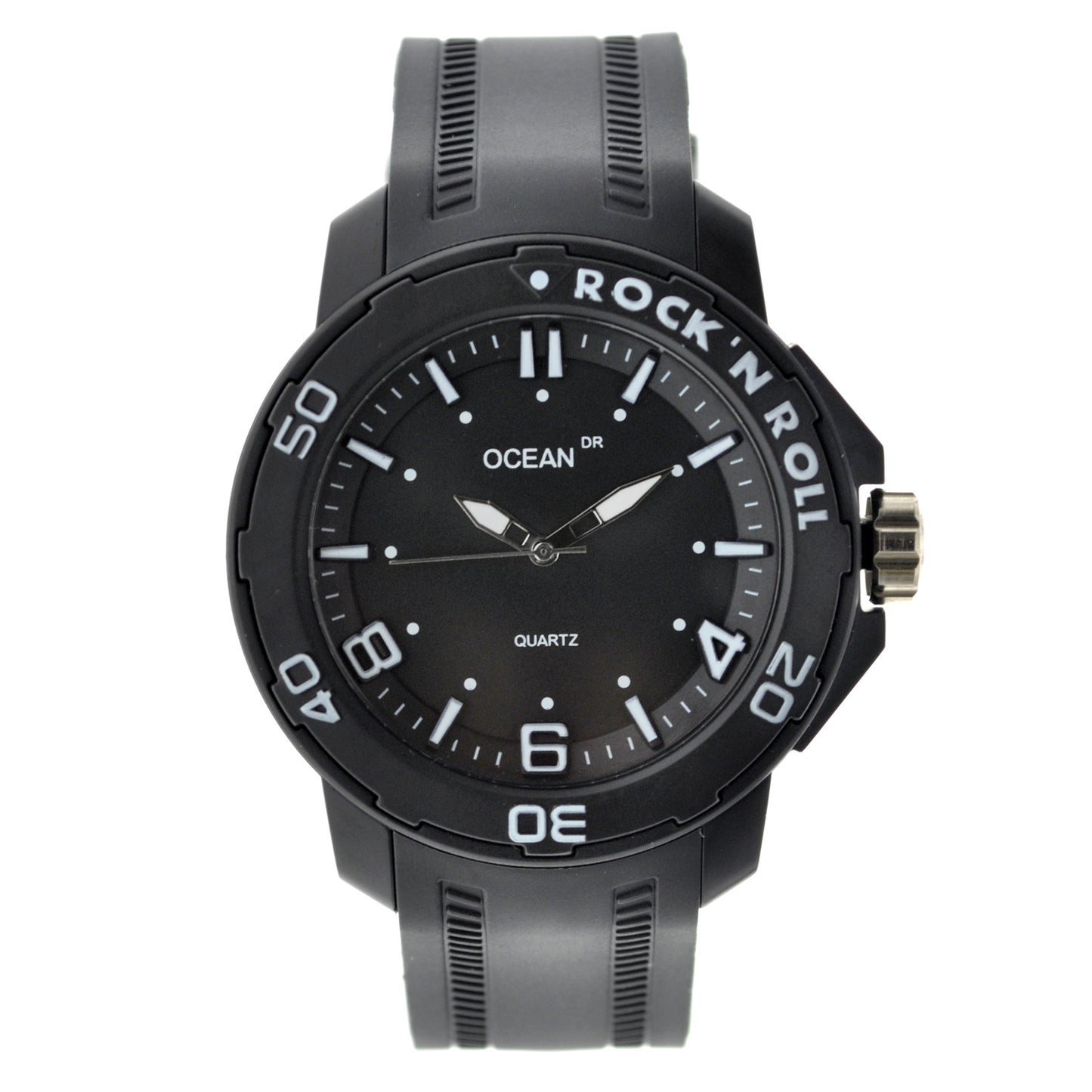 art. 1192 001NG - OCEAN DR - Reloj Análogo Caucho, Caballero, Sumergible 3 ATM