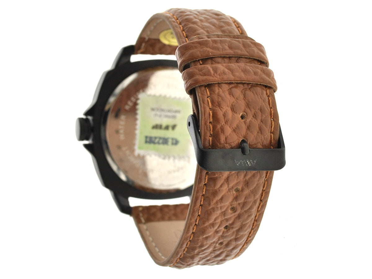 art. 10306 006NG - AIWA Time - Reloj Cuero AIWA Time, Caballero, Sumergible, 5ATM