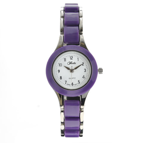 art. 1165 038VT - SACKS - Reloj análogo, Malla Metal combinado color, Dama