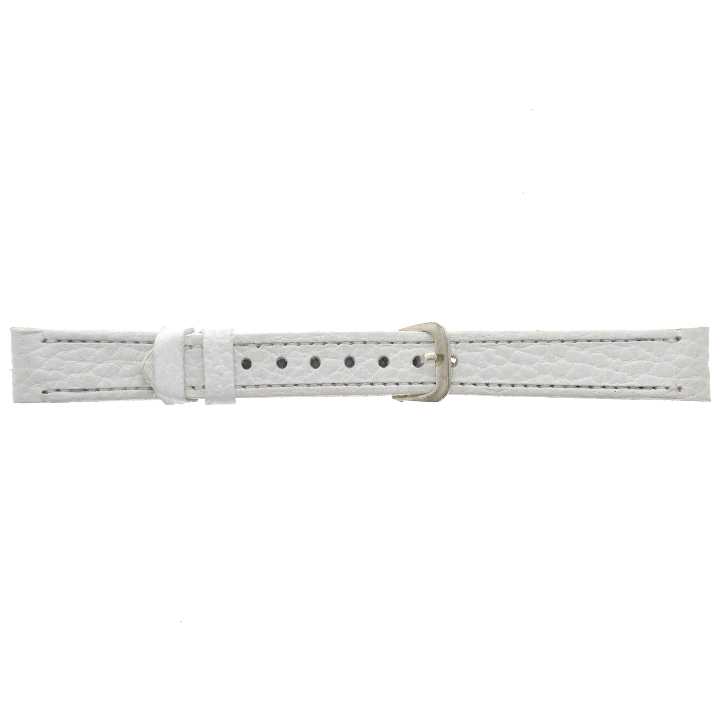 Malla para Reloj Pulsera, Cuero Luppi 14 MM Blanco