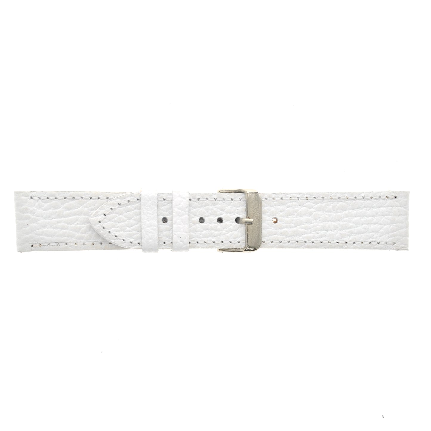 Malla para Reloj Pulsera, Cuero Luppi 22 MM Blanco