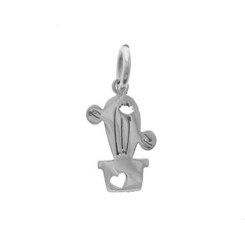 Dije acero quirurgico cactus 3 cm / 500GE-86