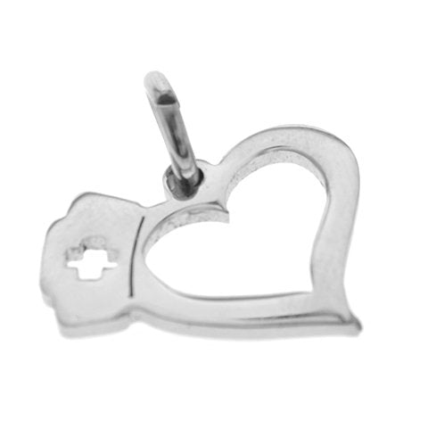 Dije acero quirurgico enfermera 3 cm D&K / 500PR-57