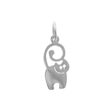 Dije acero quirurgico gato 3 cm D&K / 500AM-59