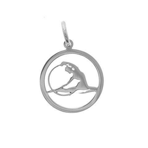 Dije acero quirurgico gimnasia ritmica 3 cm D&K / 500DP-51